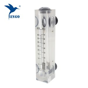 رخيصة تدفق المياه متر لوحة الجريان / مقياس تدفق السائل المستخدمة في نظام RO / تدفق الهواء متر
